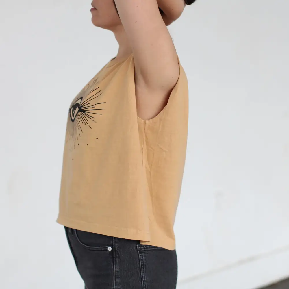 Mystical Third Eye Crop Tank