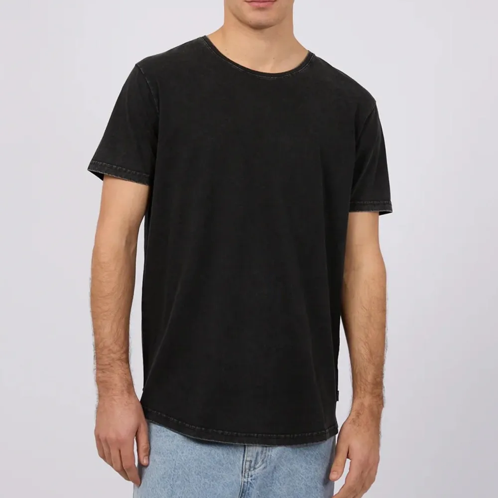 Washed Effortless Style Casual Tee