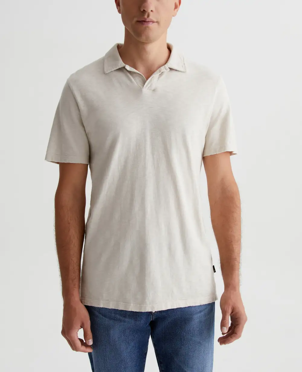 Men's Jersey Knit Polo Shirt
