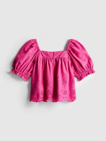 1.5-8yrs | Floral Embroidered Blouse