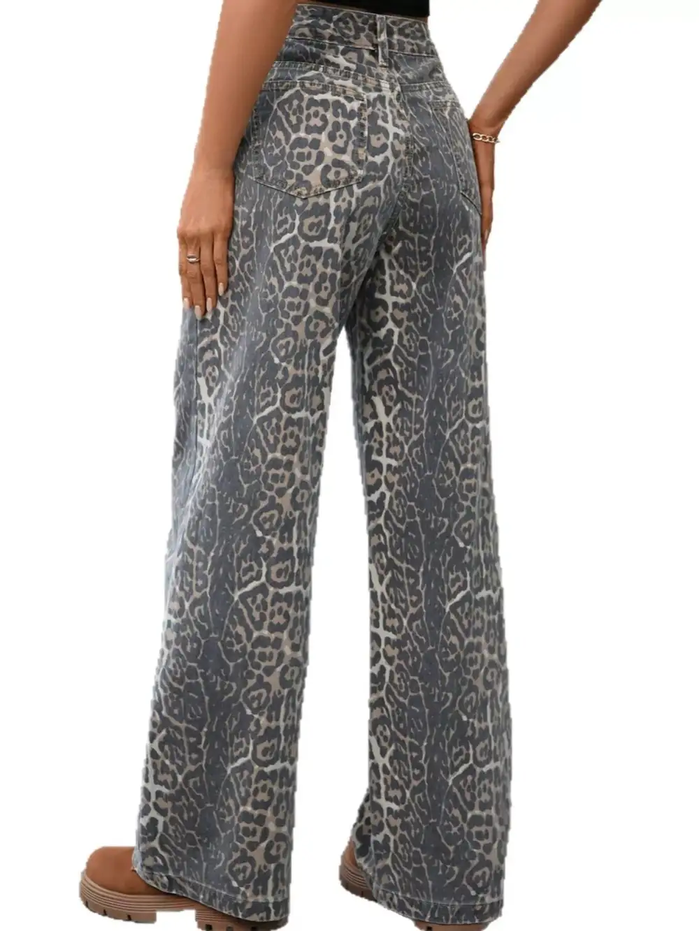 Drawstring Comfy Denim Jeans