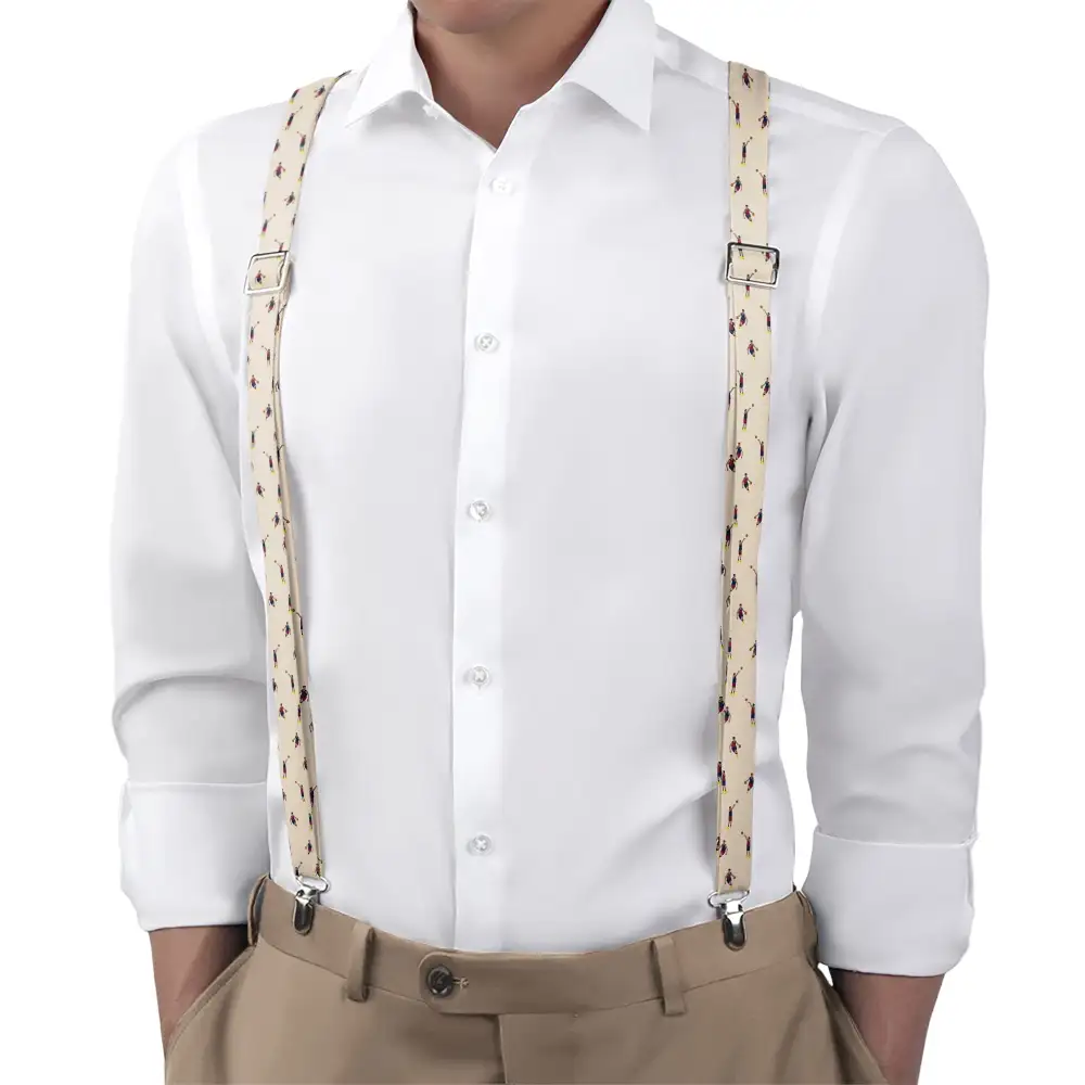Basketball Theme Suspenders