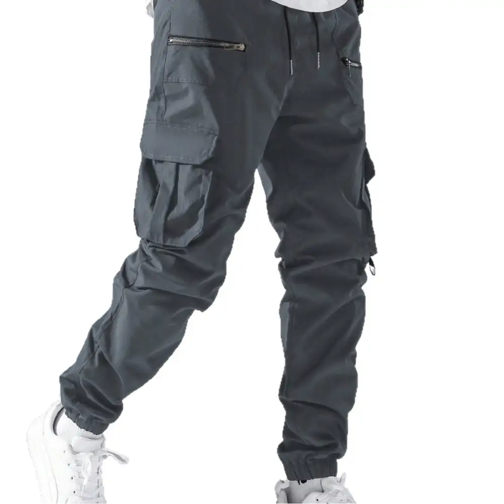 Men's Slim Cargo Pockets Cargo Pants