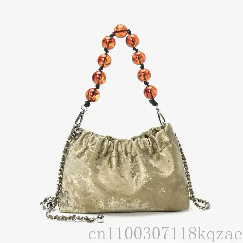 Heritage Collection: Vintage Multi-Pocket Leather Shoulder Bag