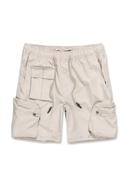 Men's Polyester Cargo Shorts