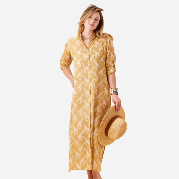 Animal Print Casual Dress