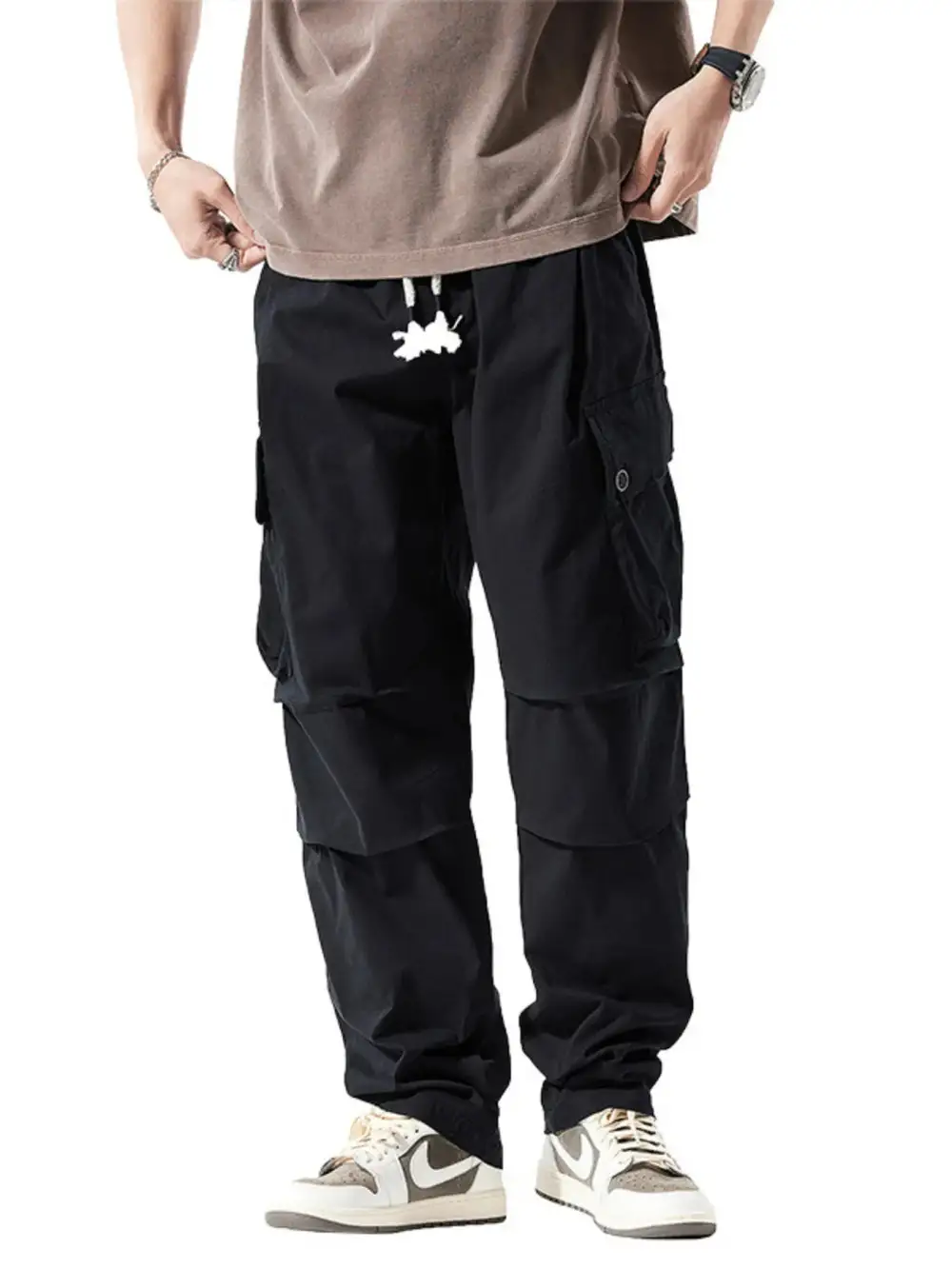 Men’s Loose Fit Multi-Pocket Cargo Pants