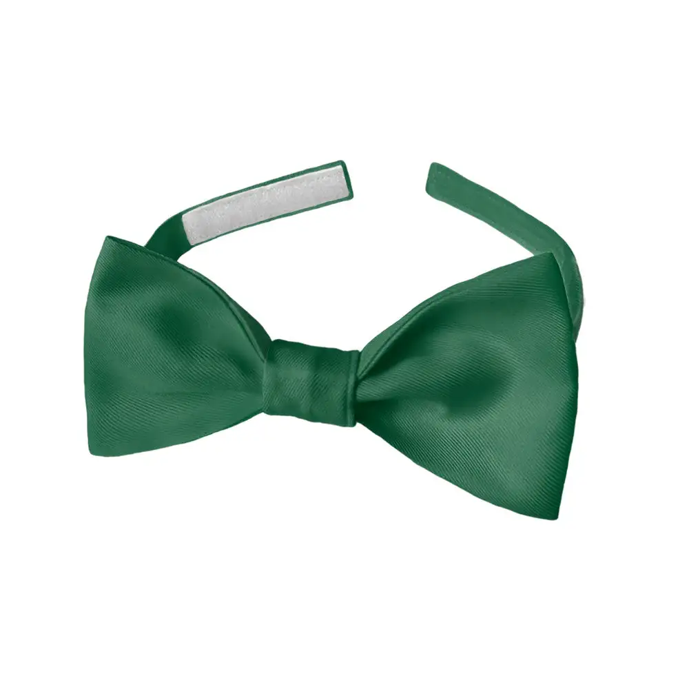 Modern Solid Pattern Bow Tie