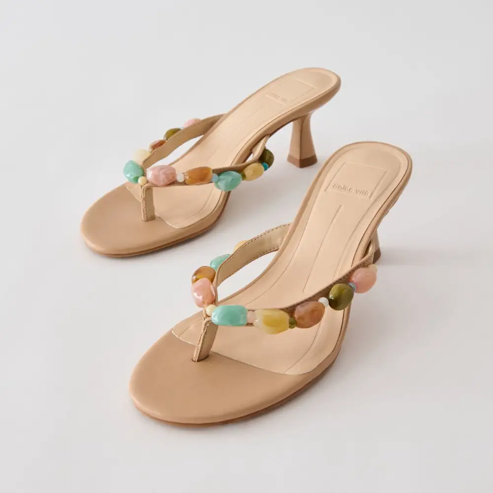 Block Heel Strappy Heels