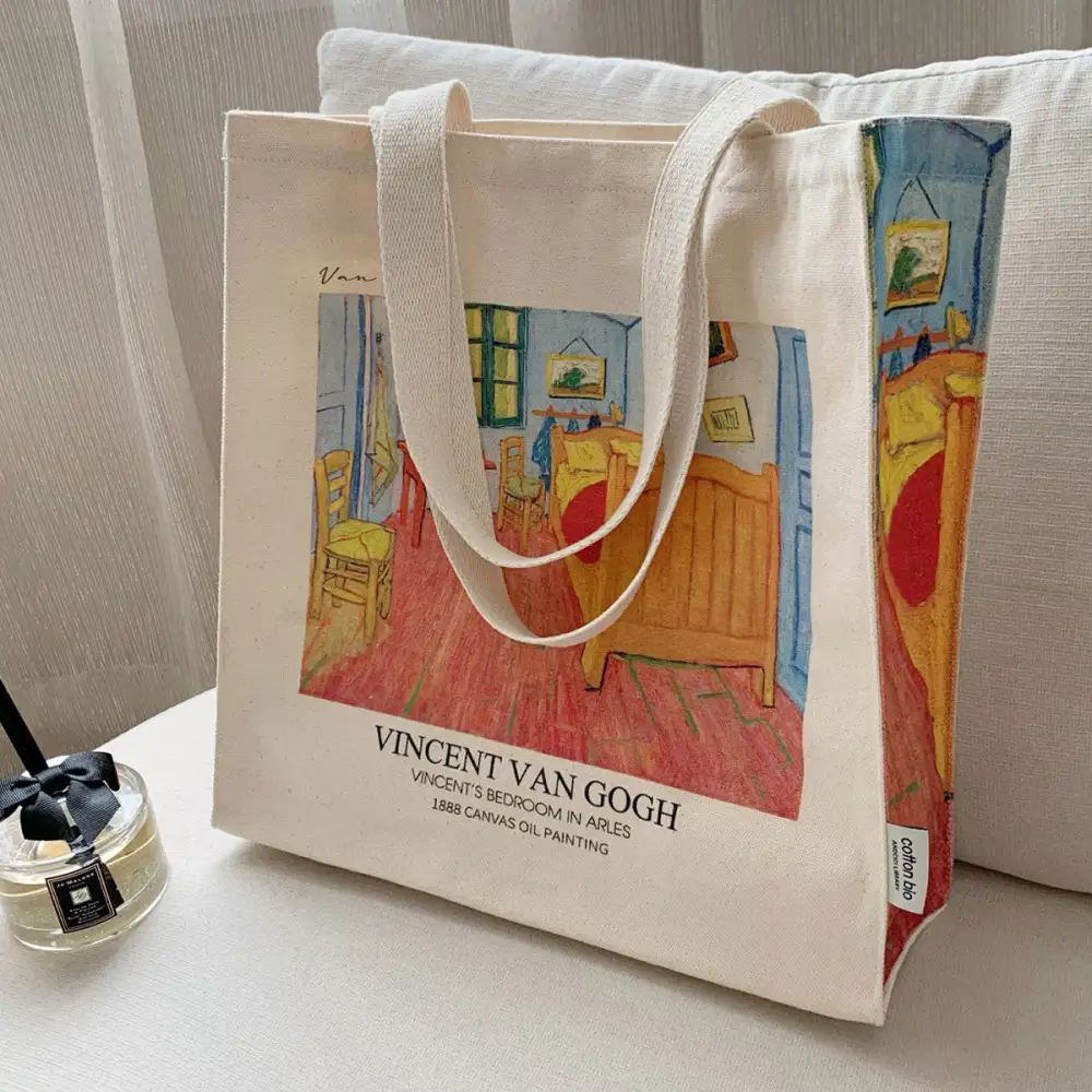 Cozy Simple Canvas Tote Bag