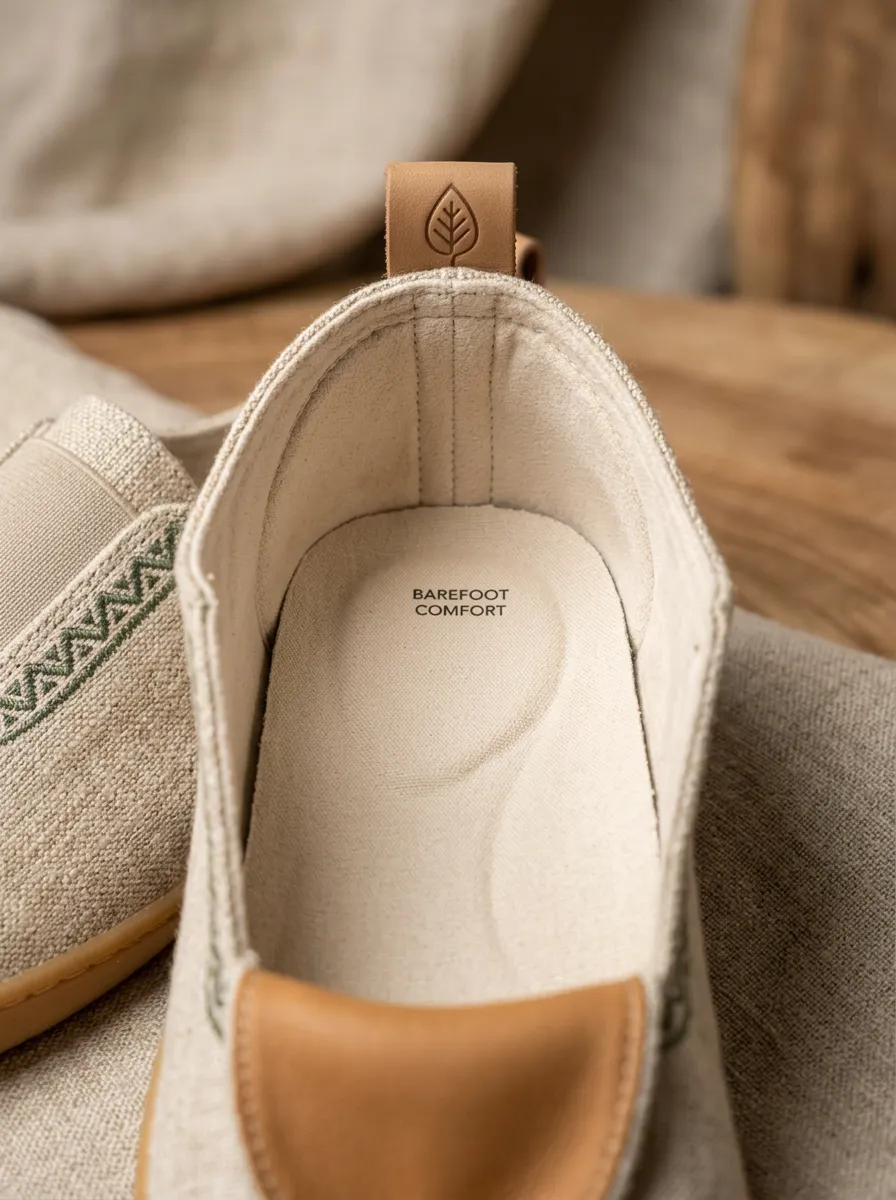 Urban Minimalist Graphic Profile Unisex Barefoot Shoes