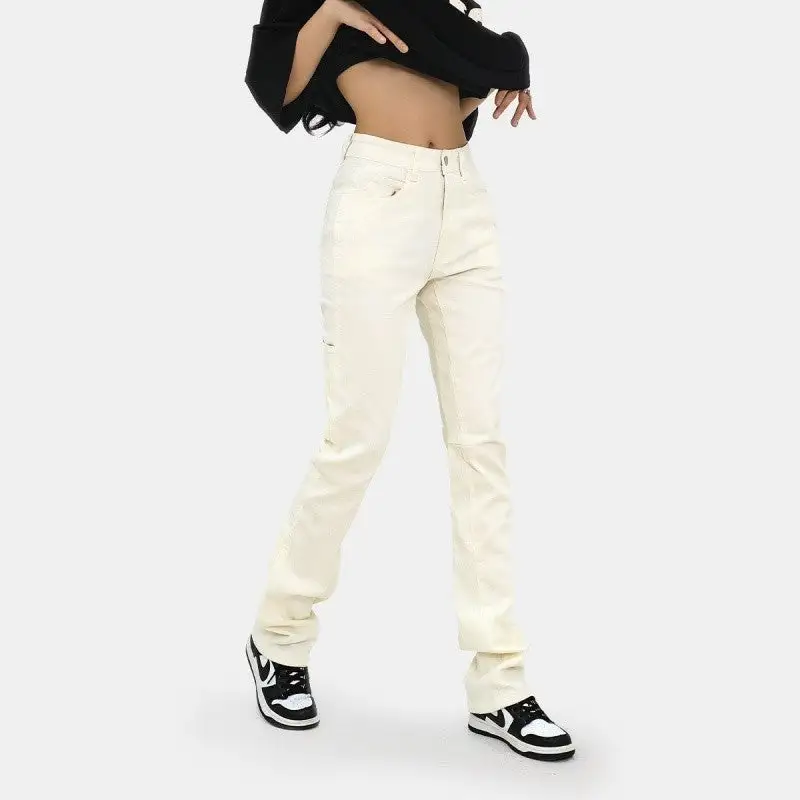 Women's High Waist Slim Fit Jeans