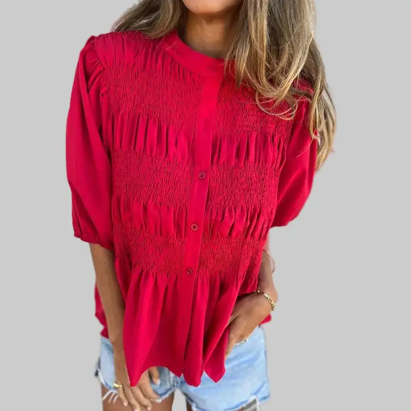 Relaxed Clean Line Blouse