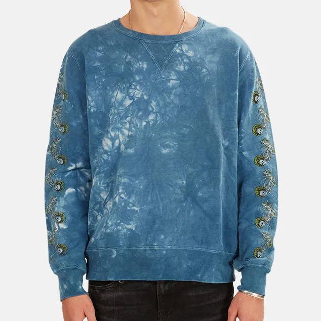 Crewneck Cotton Fleece Sweater