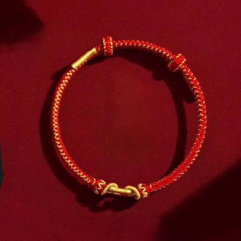 String Zodiac Braided Knot Bracelet