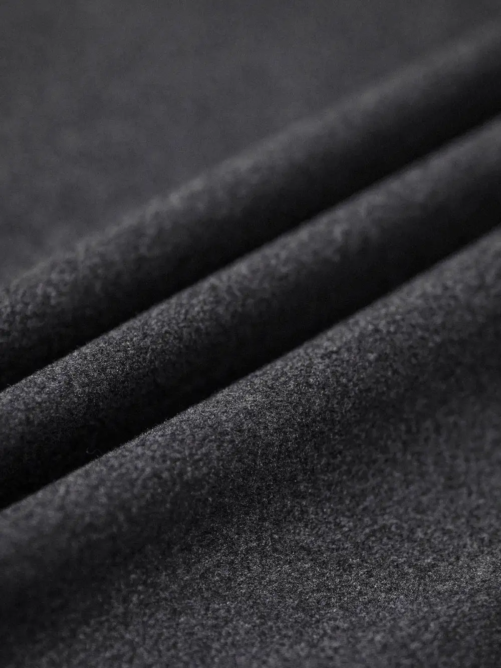 Plain Dralon High Neck Sweatshirt