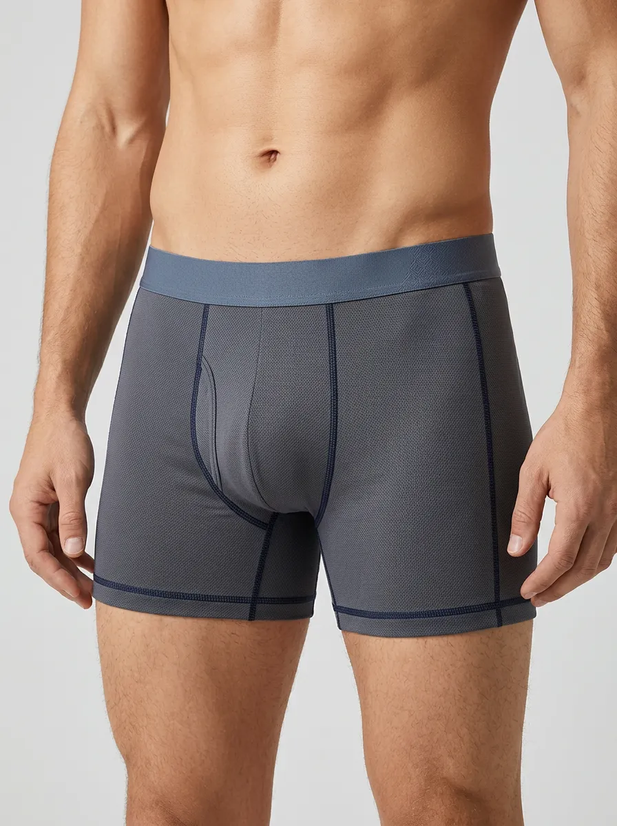 Casual Mesh Performance Athletic Design Men's Boxer Briefs