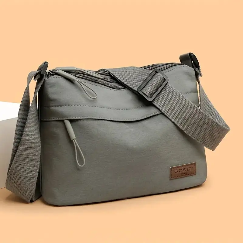 Minimalist Essential: Mini Zip Small Crossbody Bag