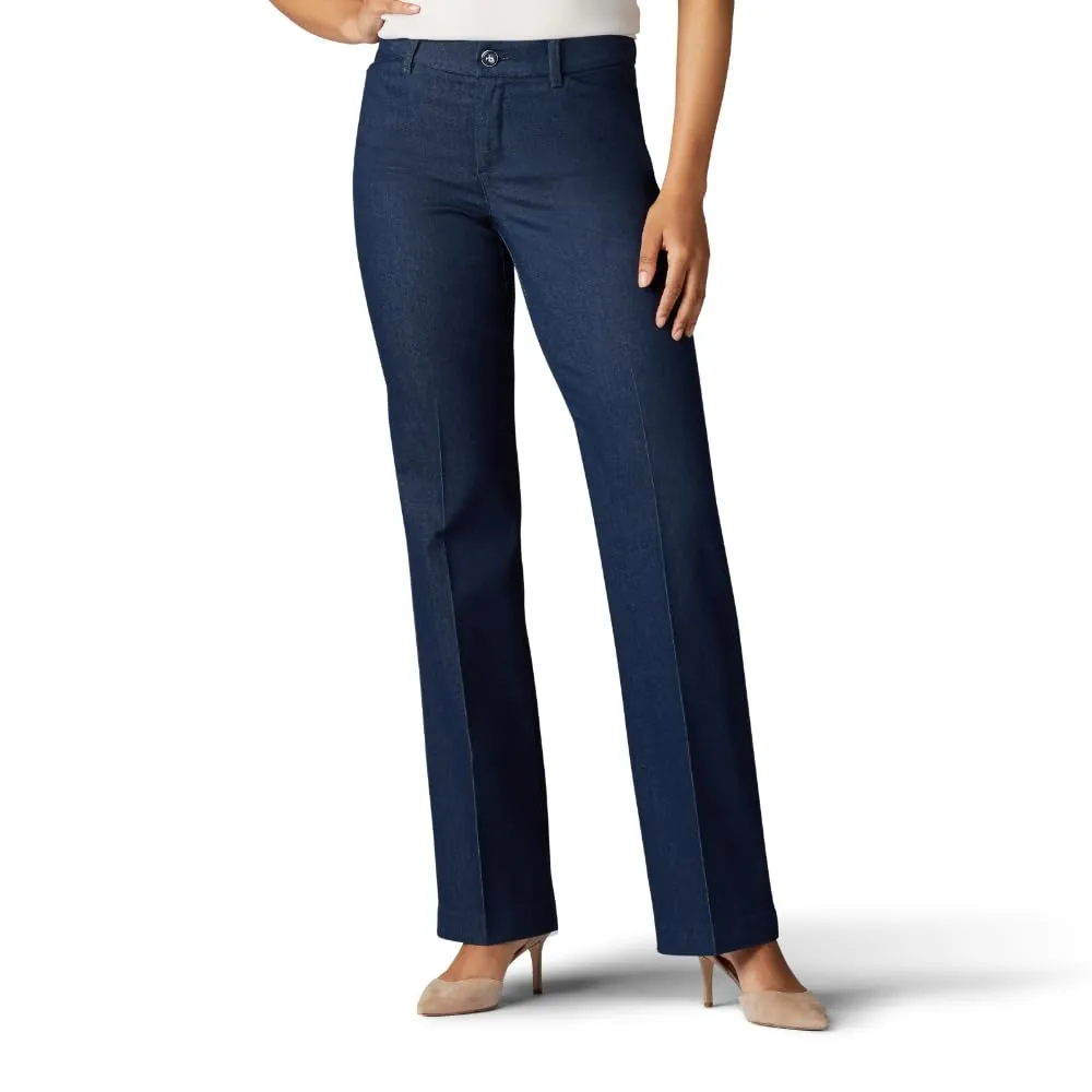 Women's Ultra Lux Comfort with Flex Motion Black Trouser
