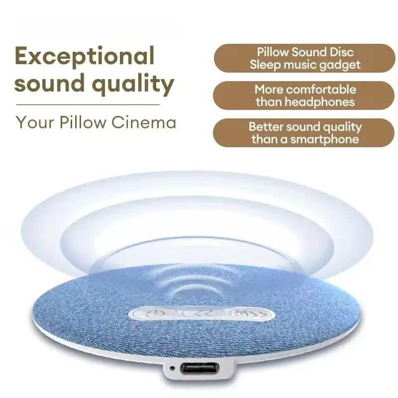 🏆Flash 49%⚡ 1K+ SOLD! Almost Gone -💥Ultra-thin Bluetooth sleep aid speaker