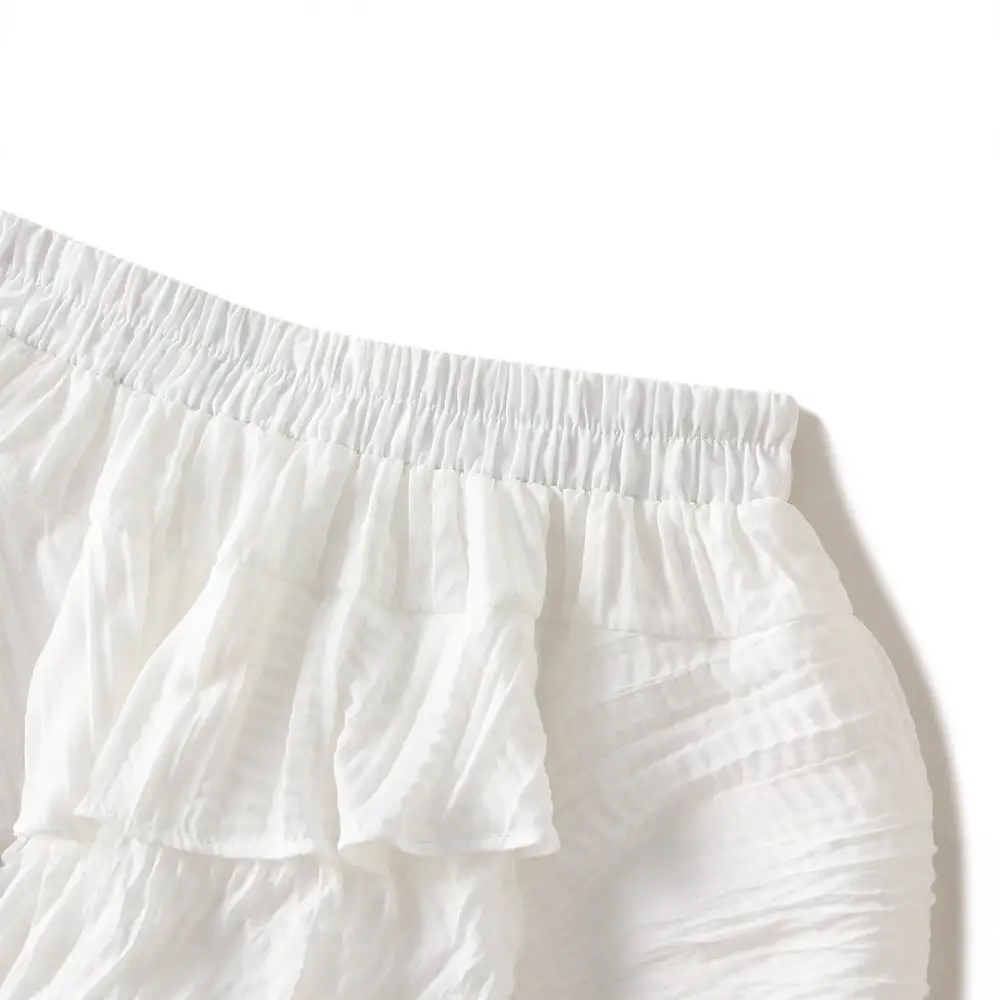 Everyday High Waist Short Irregular Cake Skirt