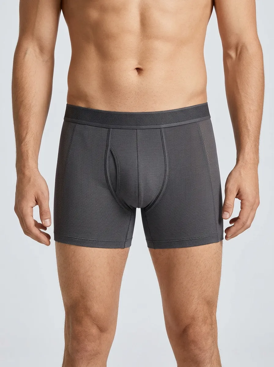 Core Mesh Performance Athletic Classic Look Men's Boxer Briefs