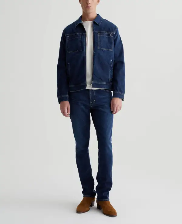 Men's Refined Slim-Fit Denim Jacket
