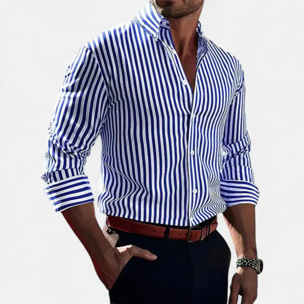 Striped Breathable Casual Shirt