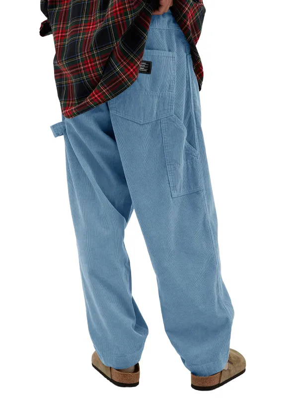 Structured Corduroy Utility Pocket Pants
