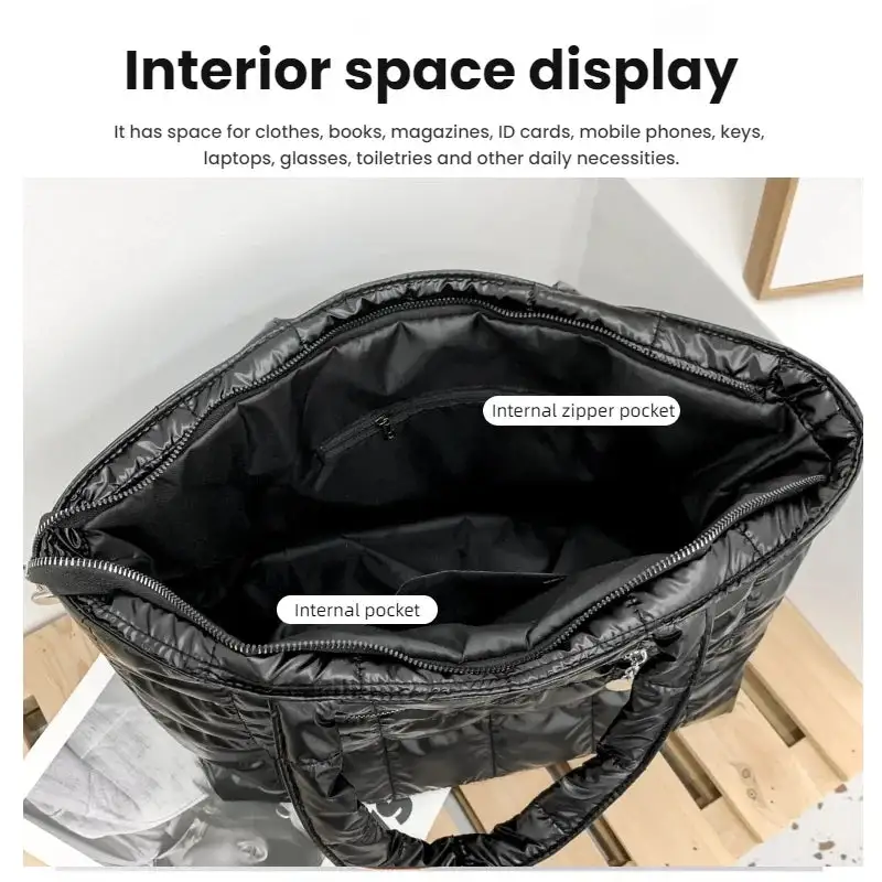 Chic Essential: High-Capacity Fashionable Women’s Tote
