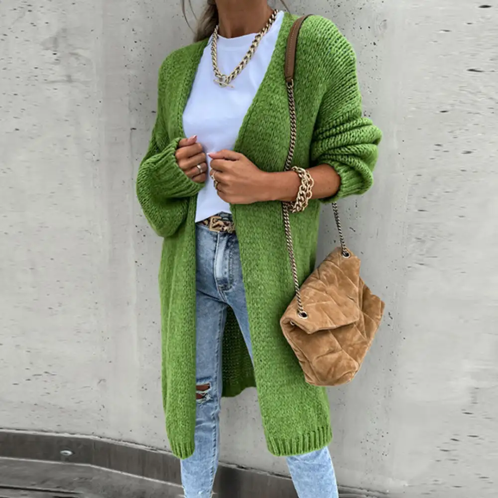 Oversized Knit Duster Longline Cardigan