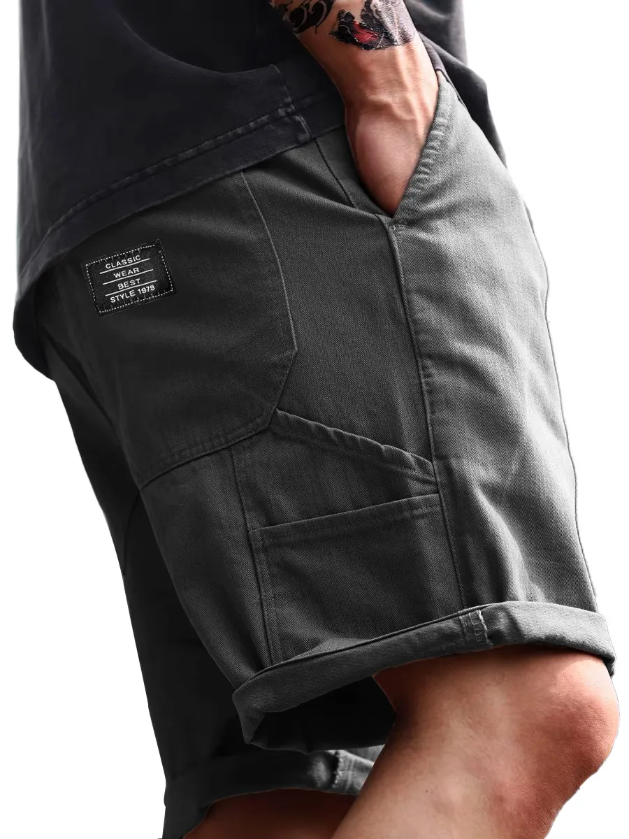 Comfort Fit Utility Pocket Shorts