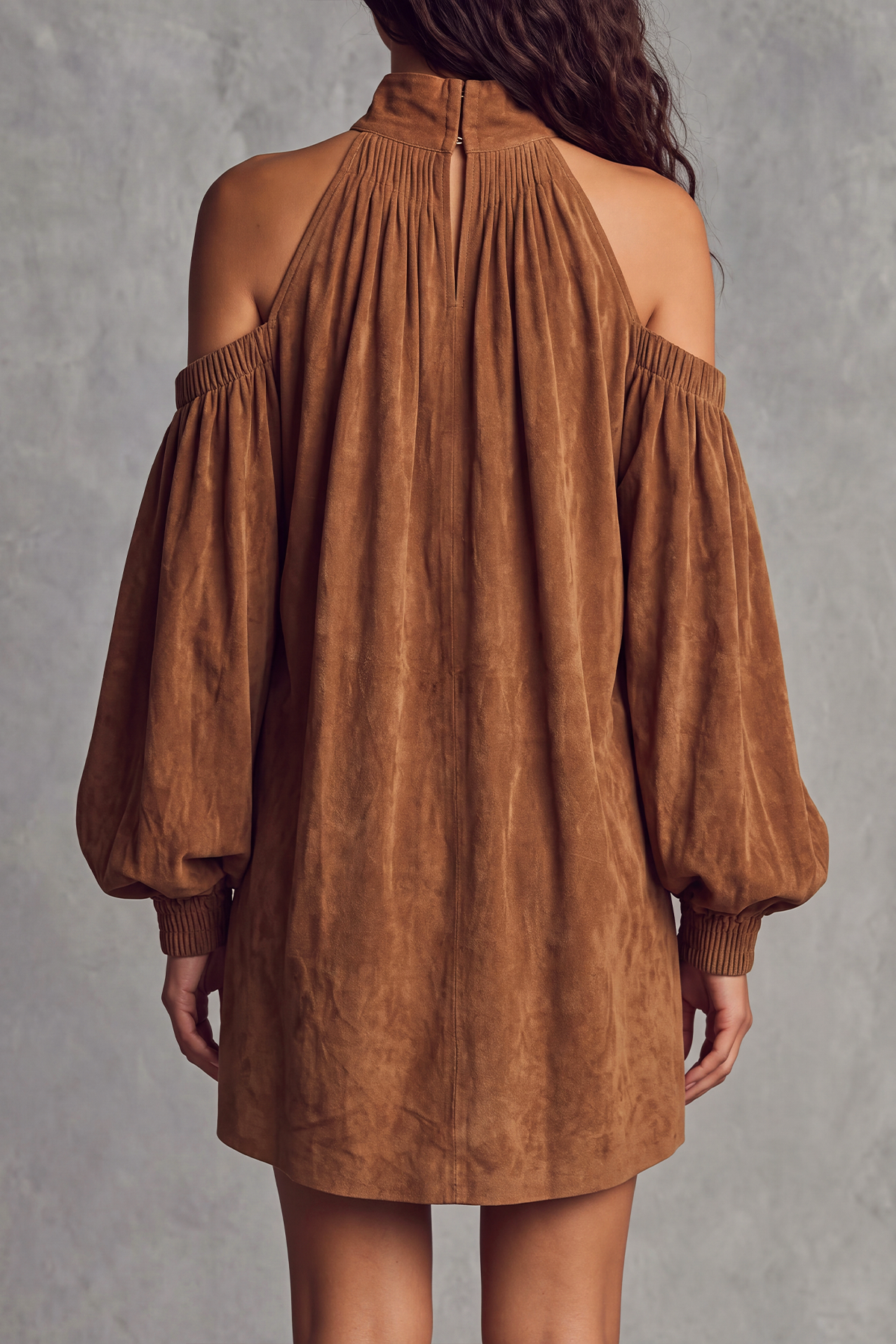 Textured Mini Dress