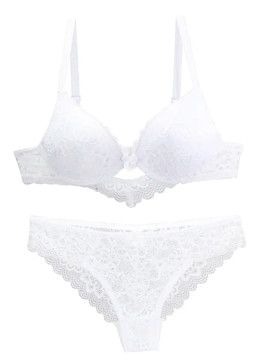 Push-Up Lace Matching Lingerie Set