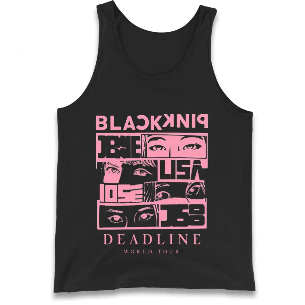 Simple Graphic Print Sleeveless Top