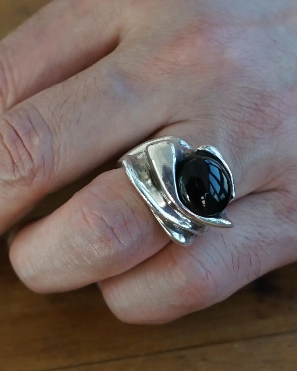 Classic Ring with Onyx
