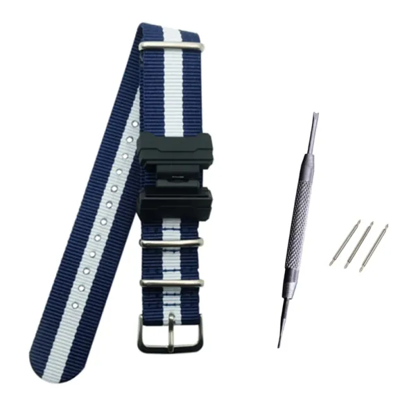 Nylon NATO Watch Strap Replacement Band – Adjustable Sport Wristband