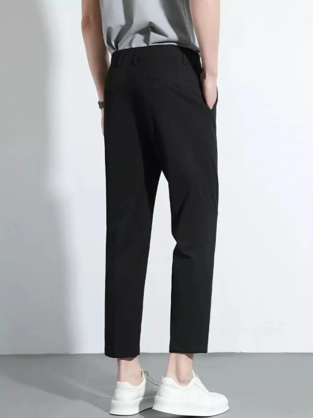 Slim Fit Cropped Pants