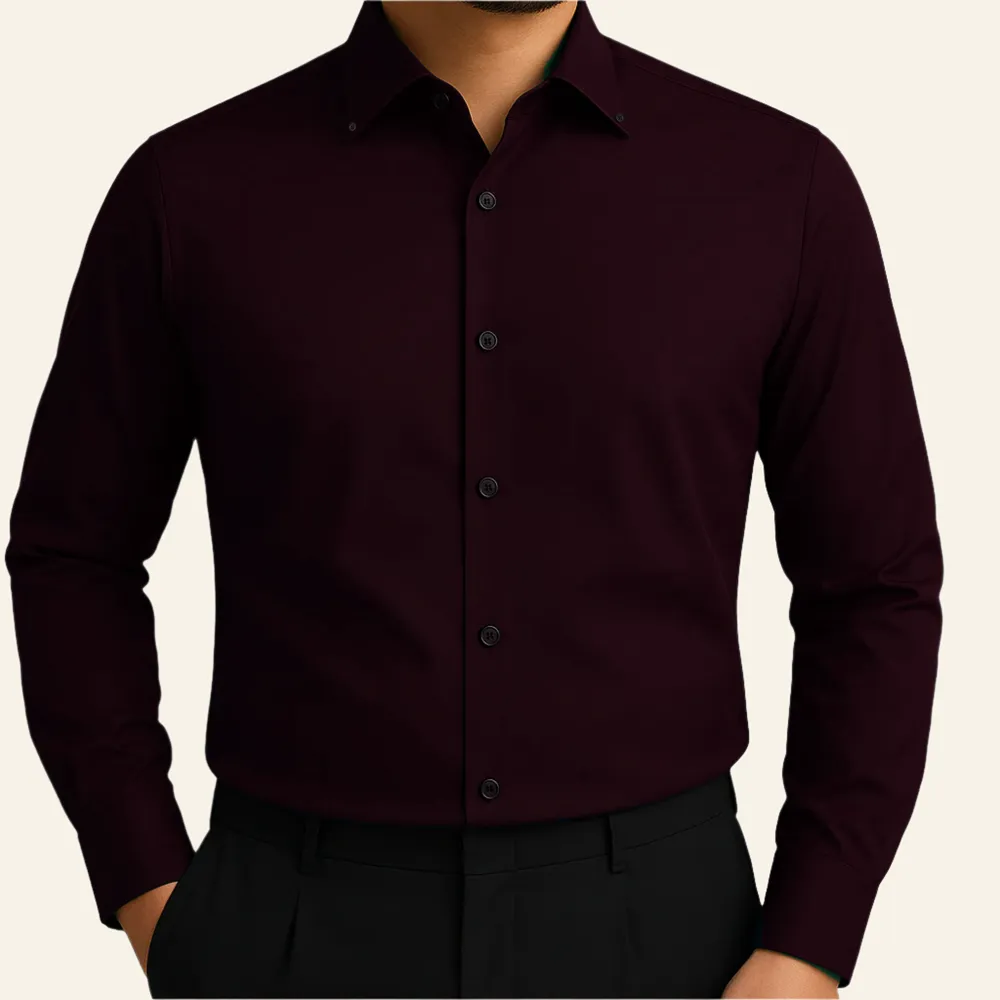 Modern Micro Stretch Men's Formal Shirt
