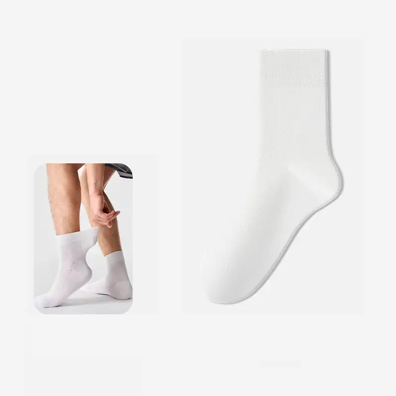 Pure Cotton Comfort Crew Socks