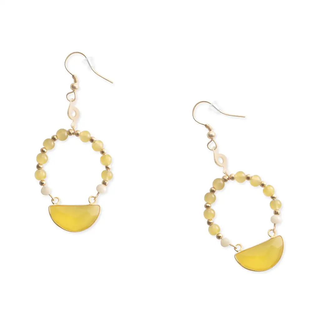 Modern Timeless Artful Statement Earrings