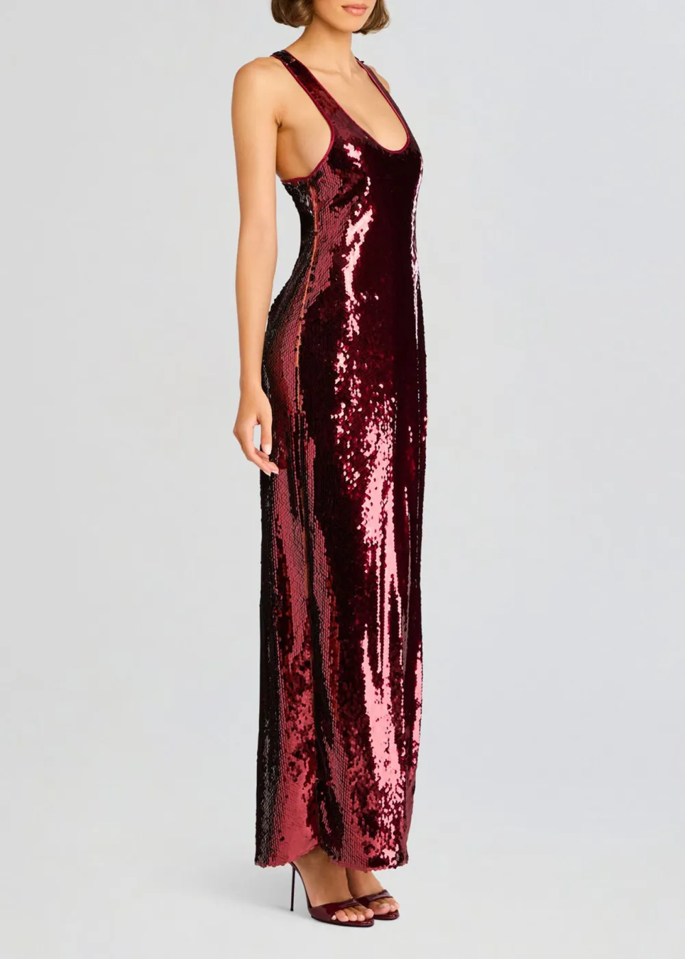 Sequin Tank Maxi Dress