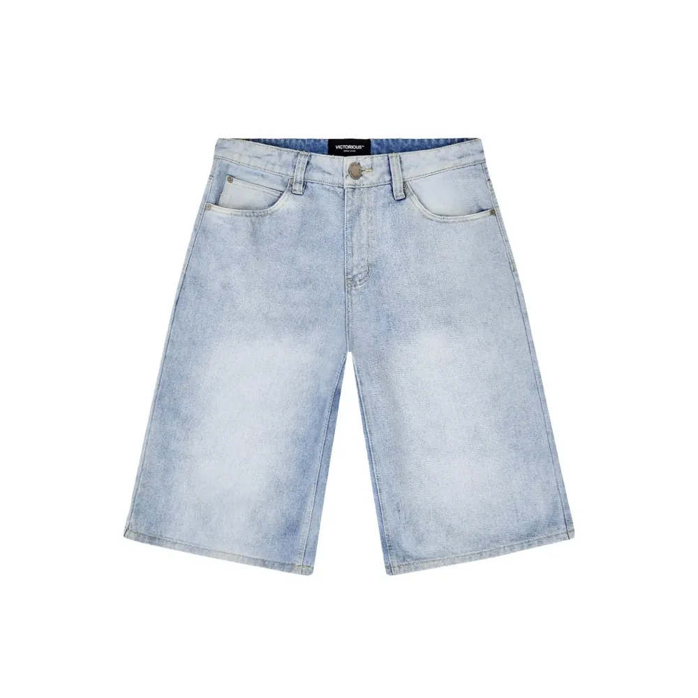 Victory Peak Loose Denim Shorts