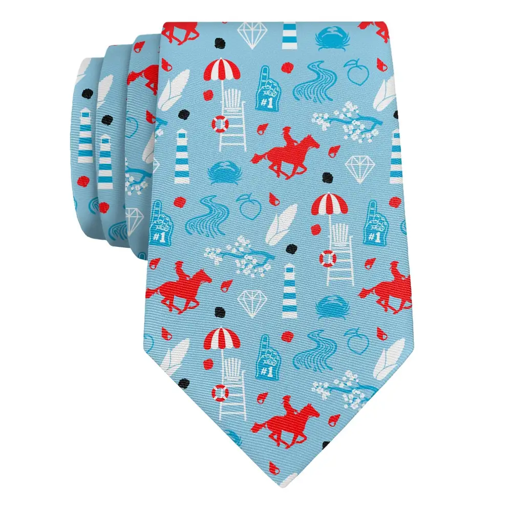 Refined Heritage Emblem Theme Necktie