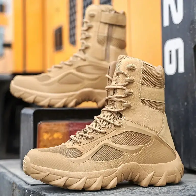 Men's Cushioned Work Utility Boots