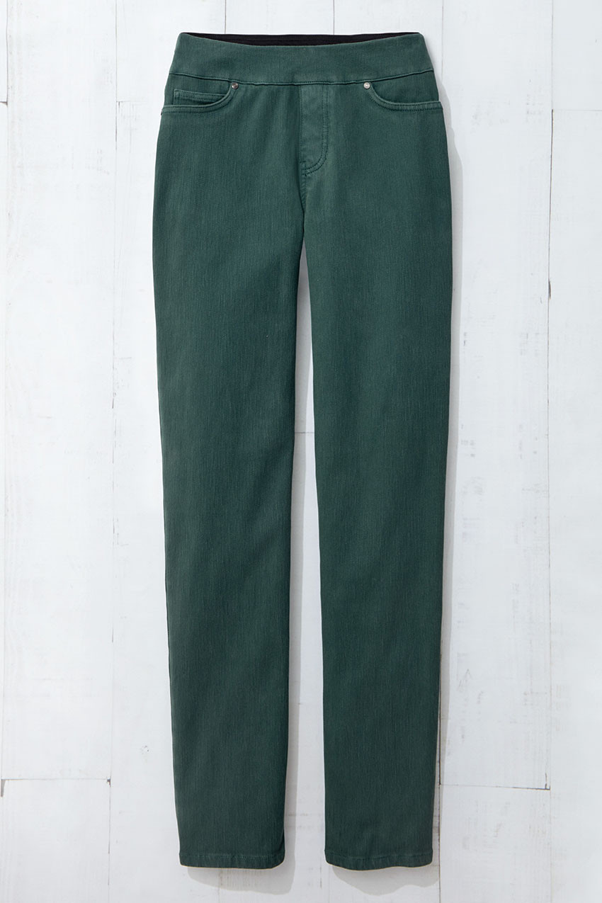 Knit Denim ShapeMe® Slim Leg Jeans