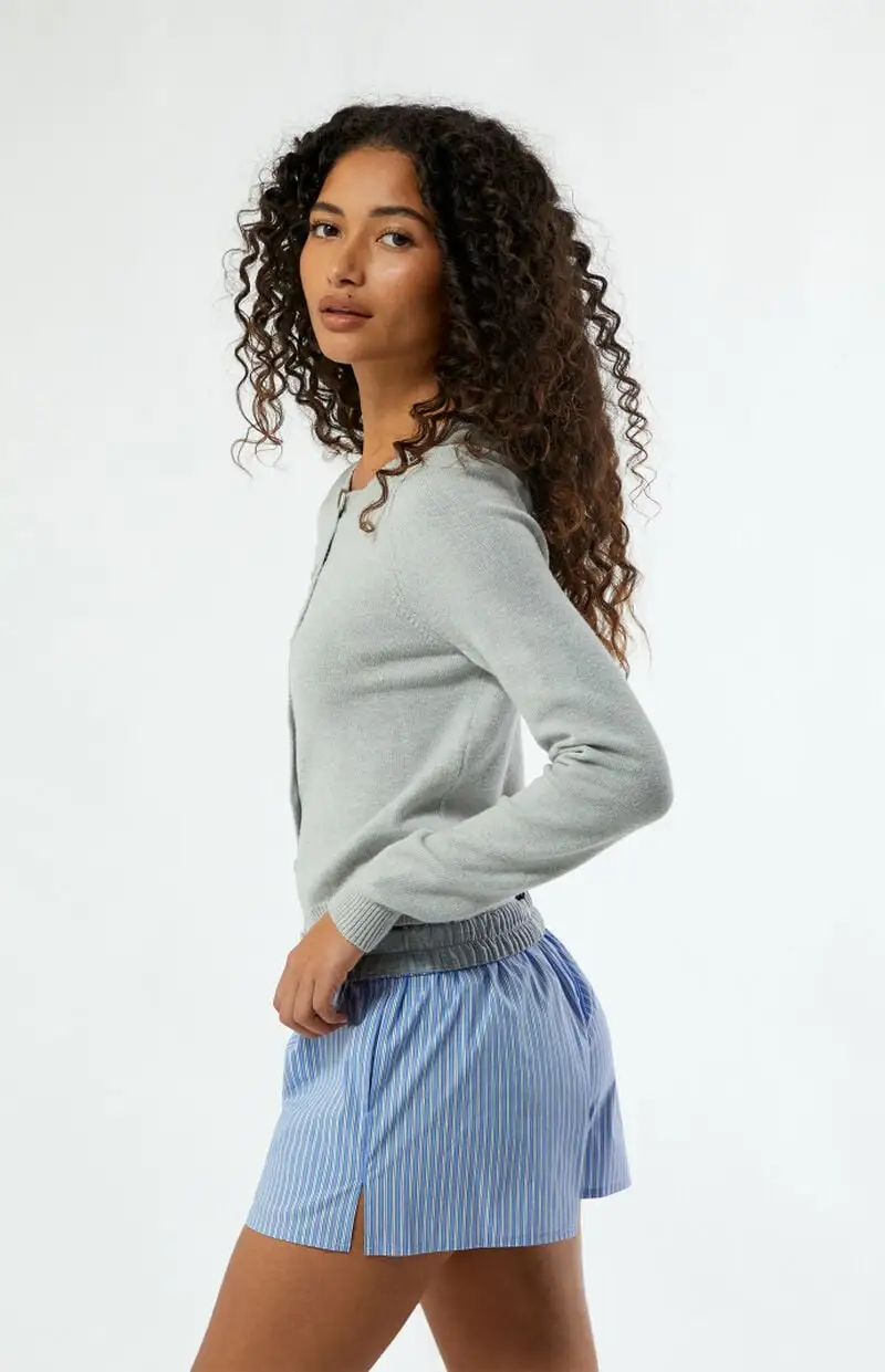 LA Hearts Marley Button Down Cardigan