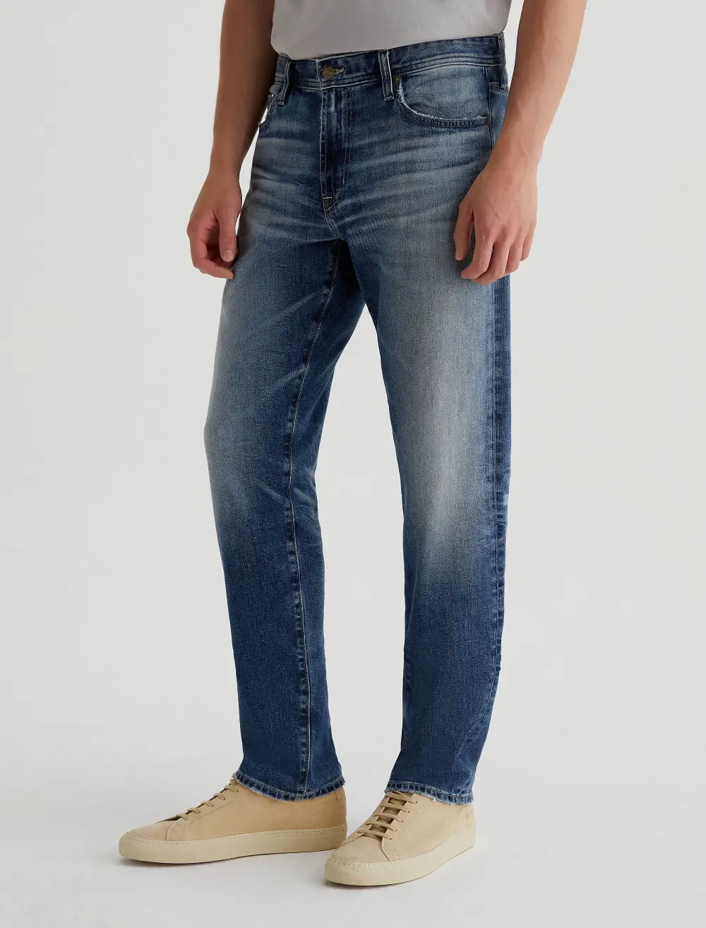 Men's Modern Slim Five Pocket Slender Leg Jeans