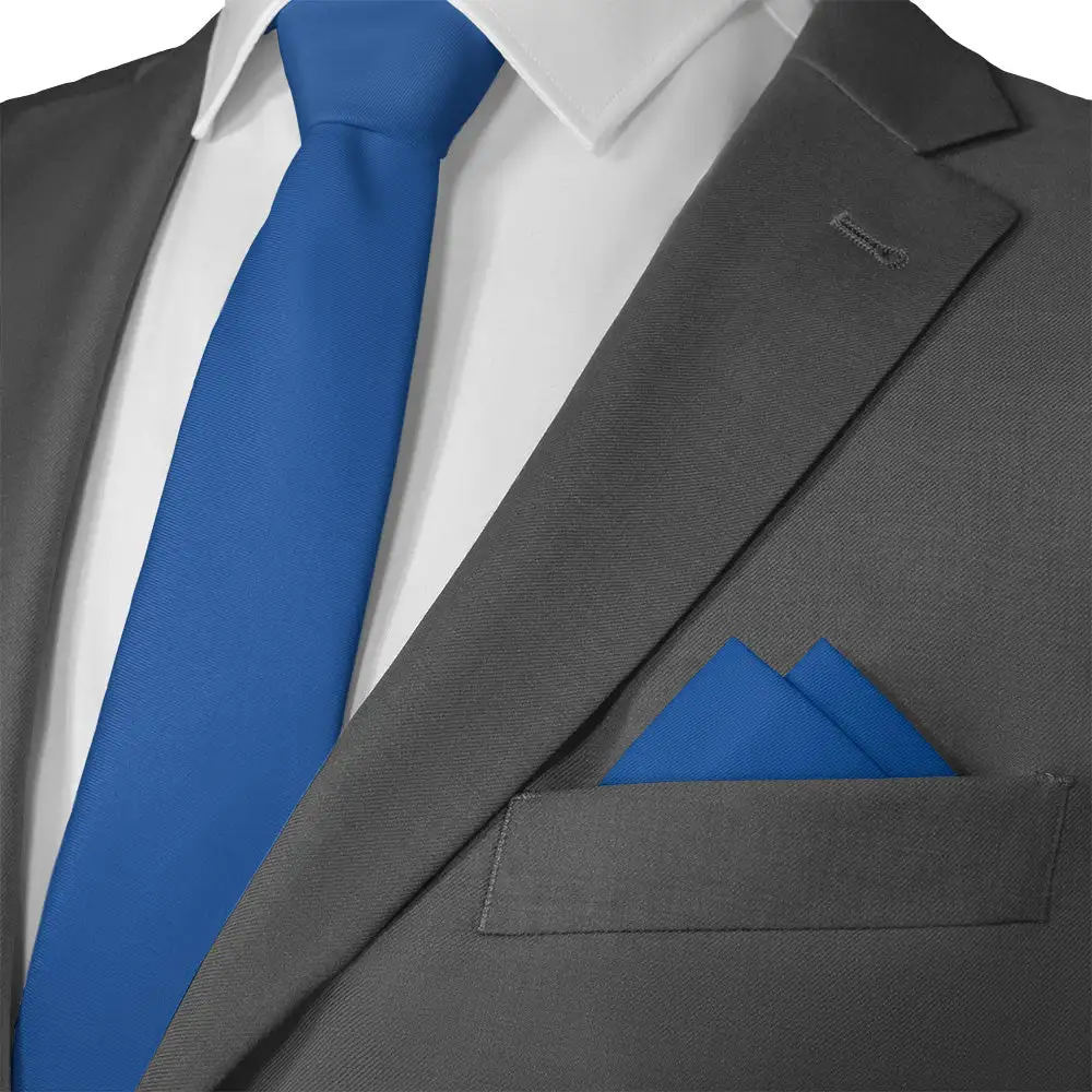 Understated Sleek Solid Pocket Square