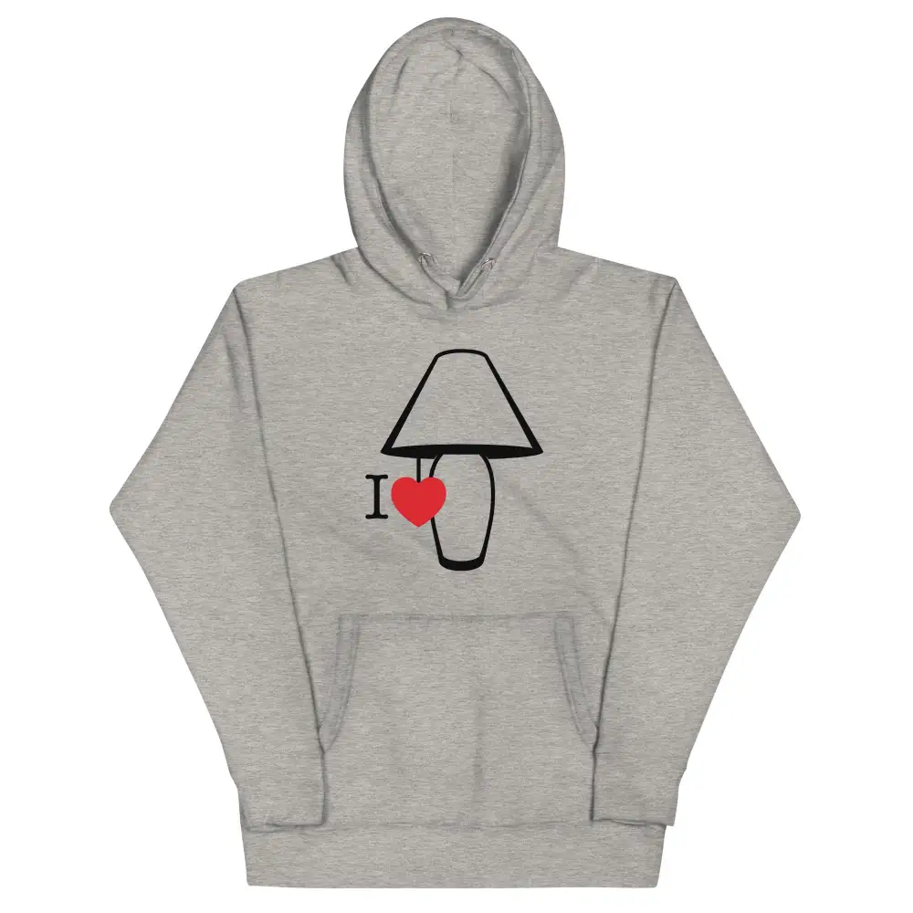 Love Lamp Unisex Comfort Hoodie